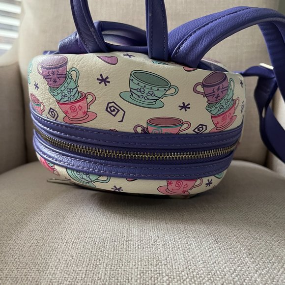 Disney Parks Loungefly Mini Backpack Mad Tea Party Alice In Wonderland main image 6